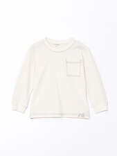 تی شرت آستین بلند بچه‌گانه ال سی وایکیکی