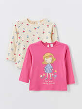 تی شرت آستین بلند بچه‌گانه ال سی وایکیکی