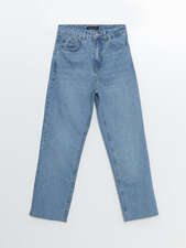 شلوار جین آبی شلوار جین زنانه ال سی وایکیکی