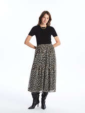 دامن بلند زنانه ال سی وایکیکی