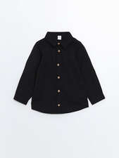 پیراهن آستین بلند سیاه پیراهن آستین بلند بچهگانه ال سی وایکیکی