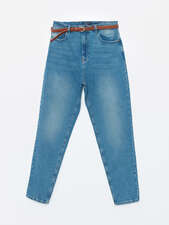 شلوار جین آبی شلوار جین زنانه ال سی وایکیکی