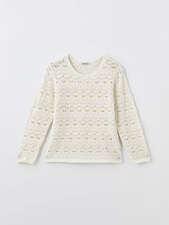 پلیور کرم پلیور زنانه ال سی وایکیکی