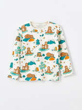 تی شرت آستین بلند بچه‌گانه ال سی وایکیکی