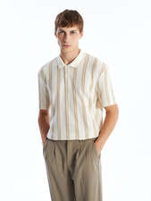 پولو شرت کرم پولو شرت مردانه ال سی وایکیکی