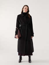 پالتو سیاه پالتو زنانه ال سی وایکیکی