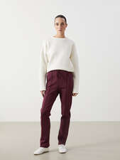 شلوار پیاده روی زرشکی شلوار پیاده روی زنانه ال سی وایکیکی