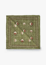 دستمال جیب مردانه کروم