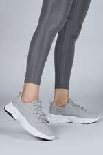 کتانی (اسنیکرز) طوسی کتانی (اسنیکرز) زنانه جامپ