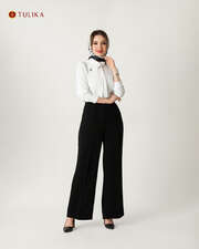 شلوار رسمی سیاه شلوار رسمی زنانه تولیکا