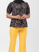 بلوز سیاه بلوز زنانه بُـرنُس