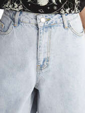 شلوارک آبی شلوارک زنانه ال سی وایکیکی