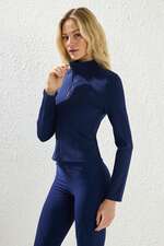 ژاکت و شلوار آبی ژاکت و شلوار زنانه  میلا