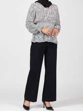 بلوز سیاه بلوز زنانه بُـرنُس