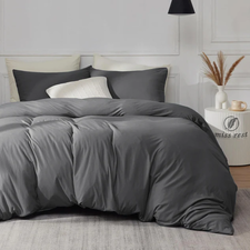 ست روتختی و روبالشی طوسی ست روتختی و روبالشی مردانه / زنانه میس رست