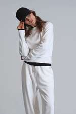 تی شرت آستین بلند زنانه لوفیان