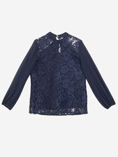 بلوز سرمه ای بلوز زنانه بُـرنُس