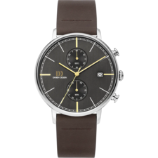 ساعت مچی عقربه ای قهوه ای ساعت مچی عقربه ای مردانه دنیش دیزاین