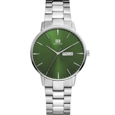 ساعت مچی عقربه ای نقره ای ساعت مچی عقربه ای مردانه دنیش دیزاین