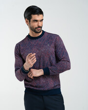 پلیور بنفش پلیور مردانه ام کی کالکشن