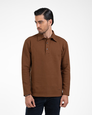 پلیور قهوه ای پلیور مردانه ام کی کالکشن