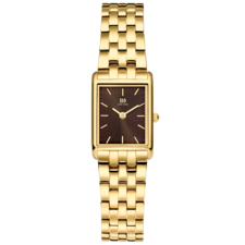 ساعت مچی عقربه ای طلایی ساعت مچی عقربه ای زنانه دنیش دیزاین