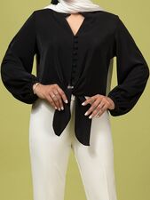 شومیز سیاه شومیز زنانه بُـرنُس