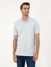 پولو شرت سفید پولو شرت مردانه پیر کاردین