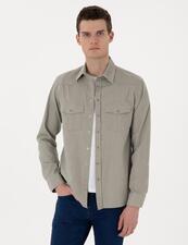 پیراهن آستین بلند مردانه پیر کاردین