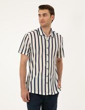 پیراهن آستین کوتاه مردانه پیر کاردین