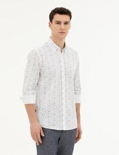 پیراهن آستین بلند مردانه پیر کاردین