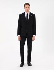 کت و شلوار سیاه کت و شلوار مردانه پیر کاردین