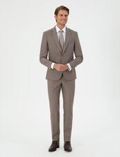 کت و شلوار قهوه ای کت و شلوار مردانه پیر کاردین