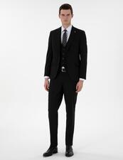 کت و شلوار سیاه کت و شلوار مردانه پیر کاردین