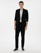 کت و شلوار سیاه کت و شلوار مردانه پیر کاردین