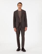 کت و شلوار قهوه ای کت و شلوار مردانه پیر کاردین