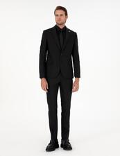 کت و شلوار سیاه کت و شلوار مردانه پیر کاردین