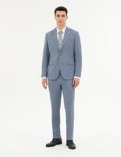 کت و شلوار طوسی کت و شلوار مردانه پیر کاردین