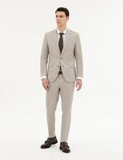 کت و شلوار کرم کت و شلوار مردانه پیر کاردین