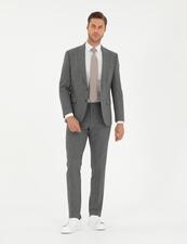 کت و شلوار طوسی کت و شلوار مردانه پیر کاردین