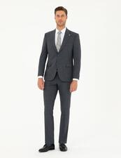 کت و شلوار طوسی کت و شلوار مردانه پیر کاردین