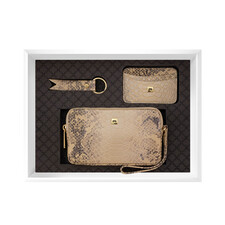 ست چرم کرم ست چرم زنانه منط