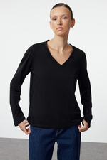 تی شرت آستین بلند زنانه  ترندیول  میلا