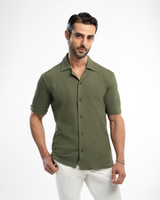 پیراهن آستین کوتاه مردانه ام کی کالکشن