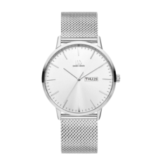 ساعت مچی عقربه ای نقره ای ساعت مچی عقربه ای زنانه دنیش دیزاین