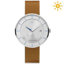 ساعت مچی عقربه ای قهوه ای ساعت مچی عقربه ای مردانه دنیش دیزاین