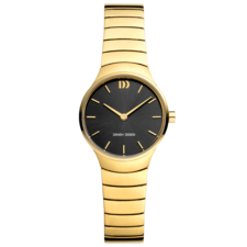 ساعت مچی عقربه ای طلایی ساعت مچی عقربه ای زنانه دنیش دیزاین