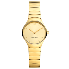 ساعت مچی عقربه ای طلایی ساعت مچی عقربه ای زنانه دنیش دیزاین