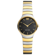 ساعت مچی عقربه ای طلایی ساعت مچی عقربه ای زنانه دنیش دیزاین