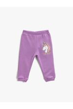 شلوار پیاده روی بنفش شلوار پیاده روی بچهگانه کوتون